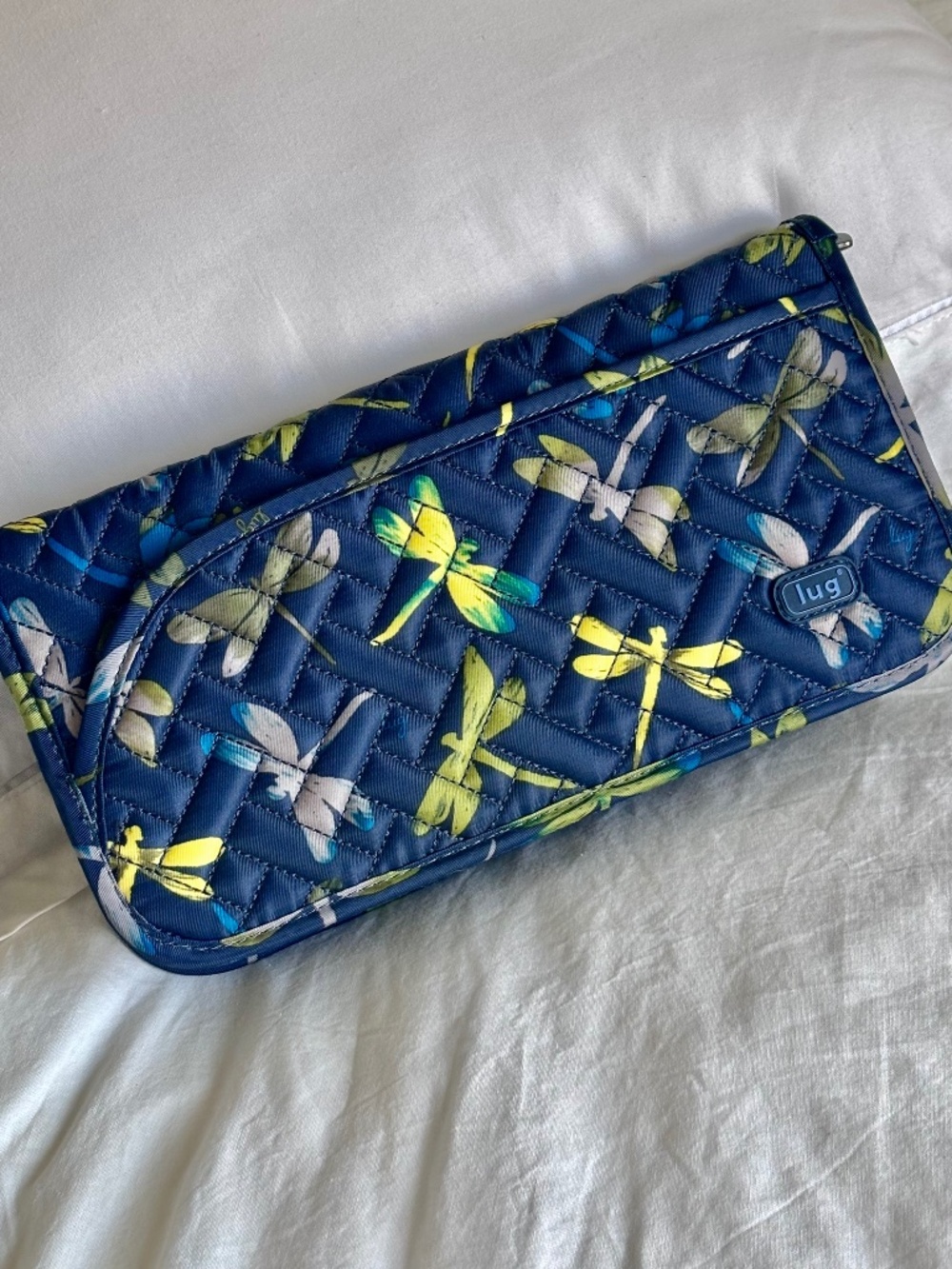 Lug Tango Quilted Travel Wallet Dragonfly Pattern